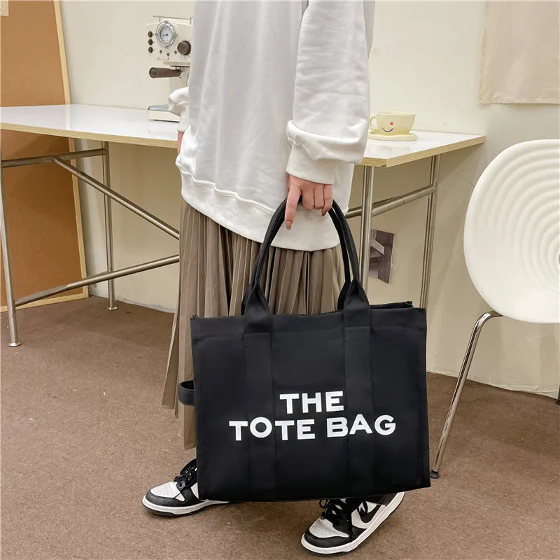 The London Tote – Classic Canvas - Urban style with personality. Spacious, lightweight, and perfect for busy routines.