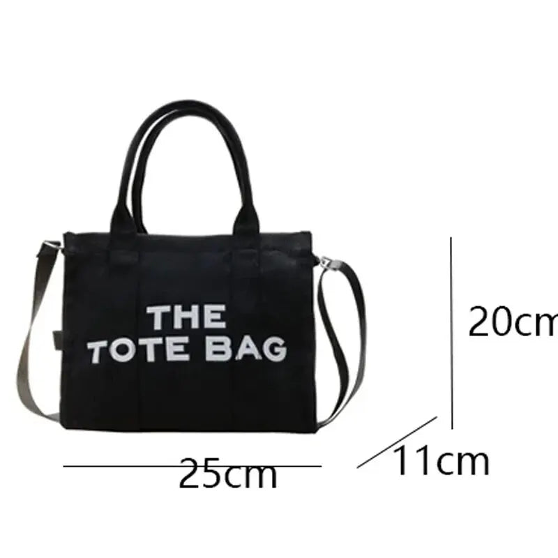 The London Tote – Classic Canvas - Urban style with personality. Spacious, lightweight, and perfect for busy routines.