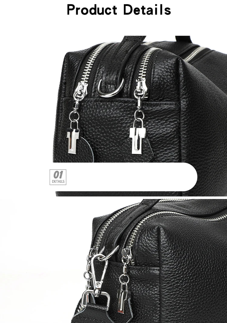 Sienna Bag – Soft Touch Leather - Timeless design, ideal size, and a touch of elegance in every detail.